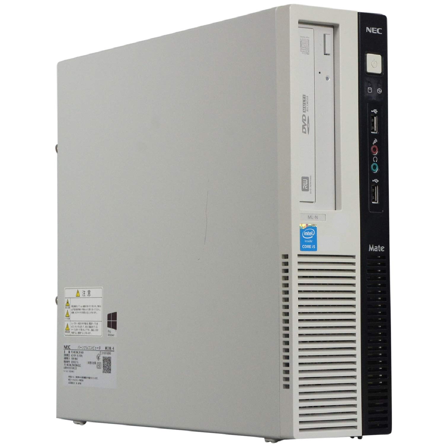 NEC パーソナルコンピュータ MK33ML-N PC-MK33MLZ614SN Amazon.co.jp: 中古パソコン Windows10 デスクトップ 一年保証 NEC